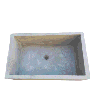 BACHA DE COCINA  COUNTRY DE CEMENTO 80X50X30 CM