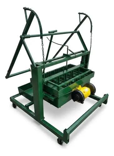 Maquina bloquera semi automatica 6 bloques